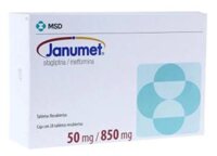 Thuốc Janumet 50mg/850mg (Sitagliptin / Metformin) MSD – Kiểm soát đường huyết hiệu quả ở bệnh nhân tiểu đường tuýp 2 (hộp 28 viên)