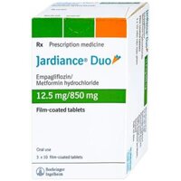 Thuốc Jardiance Duo (Empagliflozin và Metformin) 12.5mg/850mg/485 – Điều trị đái tháo đường (3 vỉ x 10 viên)