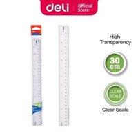 Thước kẻ 30cm Deli 6230