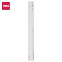Thước Kẻ 30Cm Deli, Trong Suốt - 2 Chiếc - E6230