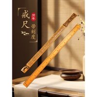 Thước kẻ cho sử dụng tại nhà, gậy dạy học đặc biệt cho giáo viên mầm non, gậy tre cho trẻ em, học sinh tiểu học, Kinh Dịch, Kinh Tử, Kinh Tứ, Tên họ, Trăm họ, thước dày, bảng tre, quy tắc gia đình, hướng dẫn gia đình Q8CC