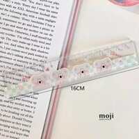 Thước kẻ Koala bear lucky caro 15cm