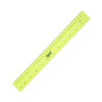 Thước Kẻ Nhựa Dẻo Nhiều Màu 30cm - Xanh Lá