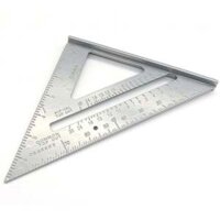 Thước ke vuông góc 7inch 30cm- Thước Ke Mòi Góc Nhôm Đúc