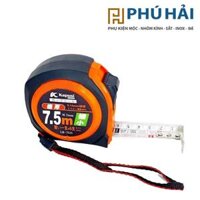 Thước kéo 7.5M ĐEN viền CAM_Lỗ ban_K2669/K0393_12/120