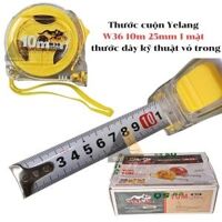Thước kéo Yelang W36 10m 25mm 1 mặt - thước cuộn thước dây kỹ thuật vỏ trong