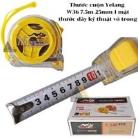 Thước kéo Yelang W36 7.5m 25mm 1 mặt - thước cuộn thước dây kỹ thuật vỏ trong