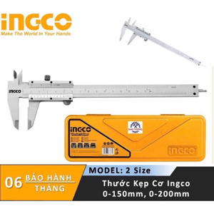 Thước kẹp 0.05/200mm Ingco HVC01200