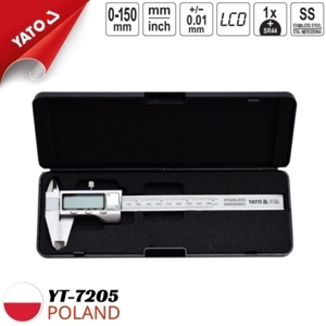 Thước kẹp điện tử hệ mét-inch yato yt-7205