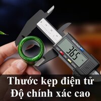 Thước kẹp điện tử nhỏ gọn độ chính xác cao thước kẹp điện tử thép không gỉ màn hình kỹ thuật số 6 Inch 150mm