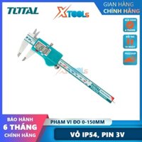 Thước kẹp điện tử TOTAL TMT321506 150mm thước đo đường kính điện tử hợp kim thép không gỉ hệ mét, inch-CHÍNH HÃNG-XTOOLS