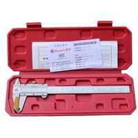 thuoc kep Thước cặp cơ khí bằng thép không gỉ có độ chính xác cao Quế Lâm Quảng Lộ 0-150-200-300mm thước kẹp kỹ thuật hướng dẫn sử dụng thước kẹp mitutoyo Thước kẹp cơ khí