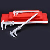 thước kẹp vernier caliper Thước cặp có độ chính xác cao hộ gia đình nhỏ 150 cấp công nghiệp thép không gỉ cơ khí đo dầu que thăm dầu 300mm thước kẹp mitutoyo 500mm hướng dẫn dùng thước kẹp Thước kẹp cơ khí