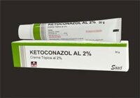 Thuốc Ketoconazol al 2% Saad điều trị nấm da, lang ben, nấm đồng tiền