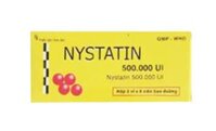 Thuốc kháng nấm Nystatin 500.000 UI Donaipharm hộp 16 viên
