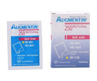 Thuốc kháng sinh Augmentin 250mg/31.25mg (12 gói/hộp)