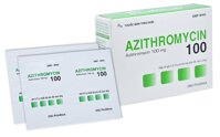 Thuốc kháng sinh Azithromycin 100 Dược hậu giang