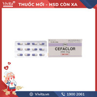 Thuốc kháng sinh Cefaclor 250mg TW25 | Hộp 12 viên