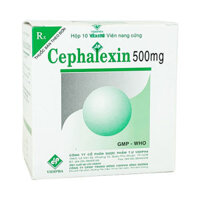 Thuốc Kháng Sinh Cephalexin 500mg