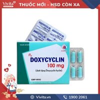 Thuốc kháng sinh Doxycycline 100mg Domesco | Hộp 100 viên