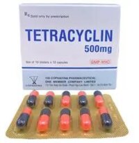 Thuốc kháng sinh TETRACYCLIN - Tetracylin HCI 500mg