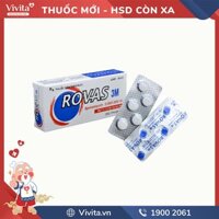 Thuốc kháng sinh trị nhiễm khuẩn Rovas 3M | Hộp 10 viên