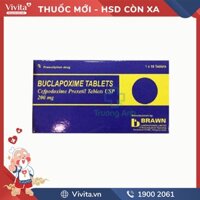 Thuốc kháng sinh trị nhiễm khuẩn Buclapoxime Tablets | Hộp 10 viên