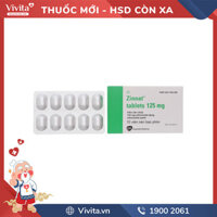 Thuốc kháng sinh Zinnat 125mg | Hộp 10 viên