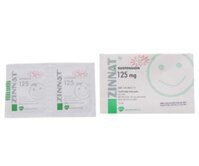 Thuốc kháng sinh Zinnat Suspention 125mg (10 gói/hộp)