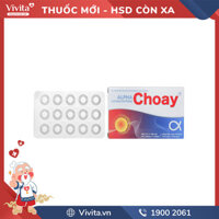 Thuốc kháng viêm chống phù nề Alpha Choay l Hộp 30 viên