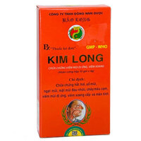 Thuốc Kim Long, chỉ định điều trị viêm mũi dị ứng, viêm xoang cấp và mãn tính