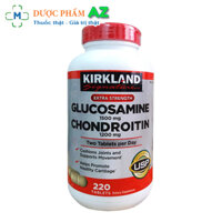 Thuốc Kirkland Glucosamine 1500mg Chondroitin 1200mg – Lọ 220 viên – Hỗ trợ xương khớp vận động linh hoạt