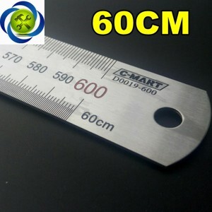 Thước lá C-Mart D0019-600 600mm