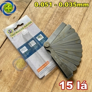 Thước lá đo khe C-Mart D0018-15 15 lá