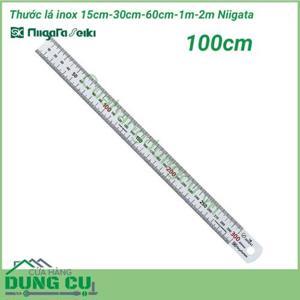 Thước lá inox 1m Niigata ST-1000