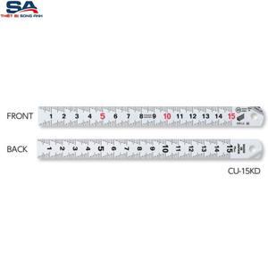 Thước lá inox vạch kaidan Niigata CU-15KD - 15cm