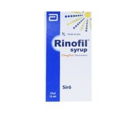 Thuốc làm giảm triệu chứng viêm mũi dị ứng Rinofil Syrup 2,5mg/5ml (15ml)