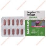 thuốc Legalon 140mg, 20 viên điều trị sau tổn thương gan độc, bệnh gan viêm mãn tính và xơ gan.
