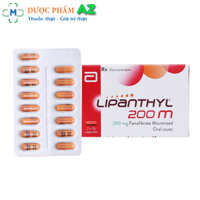 Thuốc Lipanthyl 200mg – Thuốc tăng cholesterol máu hiệu quả