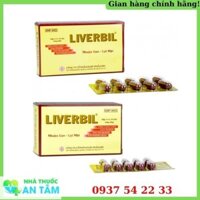 Thuốc Liverbil OPC nhuận gan, lợi mật, điều trị viêm gan (2 vỉ x 10 viên)