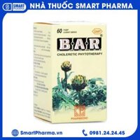 Thuốc lợi gan mật Bar điều trị các bệnh về gan (60 viên)