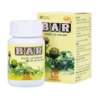 Thuốc lợi gan mật Bar Pharmedic điều trị các bệnh về gan (60 viên)