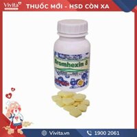 Thuốc long đờm Bromhexin 8mg Vacopharm | Chai 500 viên