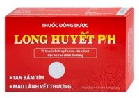 Thuốc Long Huyết P/H Phúc Hưng đặc trị tan bầm tím, mau lành vết thương (2 vỉ x 12 viên)
