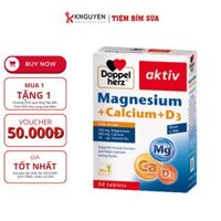 Thuốc Magnesium + calcium+d3 Doppelherz 30 viên