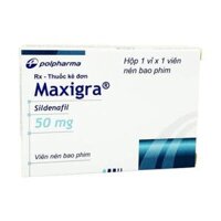 Thuốc Maxigra 50mg điều trị rối loạn cương dương, xuất tinh sớm