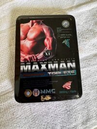 Thuốc MAXMAN H/10v hỗ trợ điều trị yếu sinh lý (rối loạn cương dương, xuất tinh sớm)