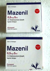 Thuốc Mazenil 0.5mg/5ml (Flumazenil) VEM điều trị ngộ độc thuốc an thần