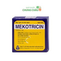 Thuốc Mekotricin 1mg Mekophar: Giảm đau, làm dịu viêm họng và miệng