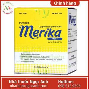 Thuốc men vi sinh Merika Fort 20 gói x 1g